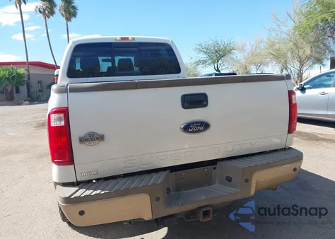 2012 Ford F-250 Lariat из США, поврежденный, VIN 1FT7W2BT3CED21778